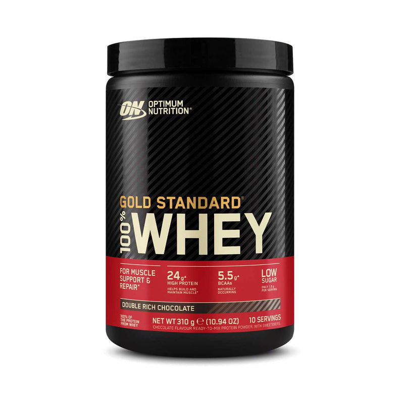 Optimum Nutrition Whey Protein Powder Double Rich Chocolate 300g, imported from the UK