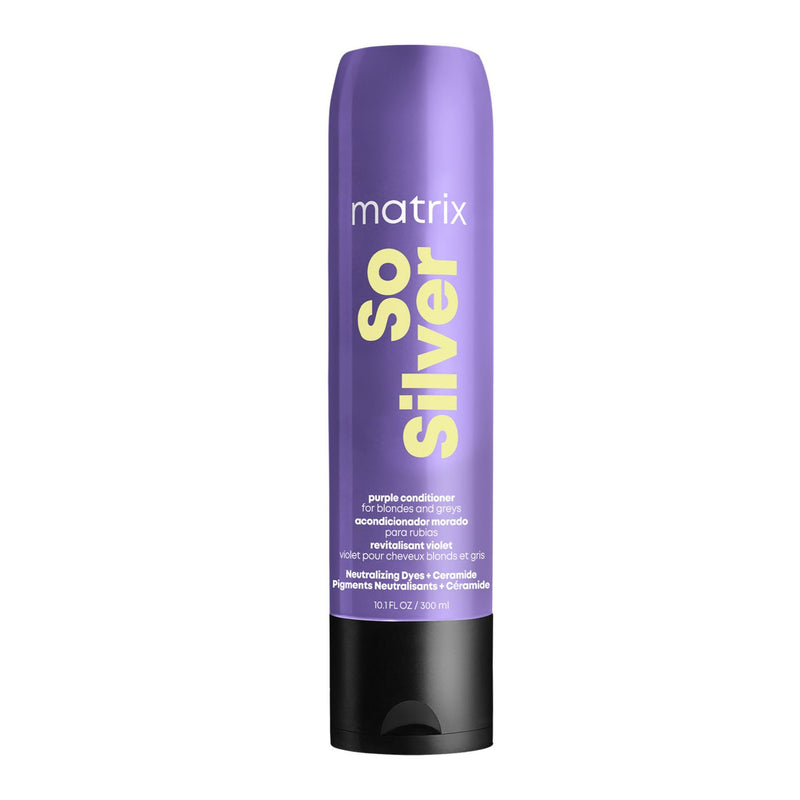 Matrix So Silver purple toning conditioner 300ml, imported from the UK
