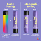 Matrix So Silver purple toning conditioner 300ml, imported from the UK