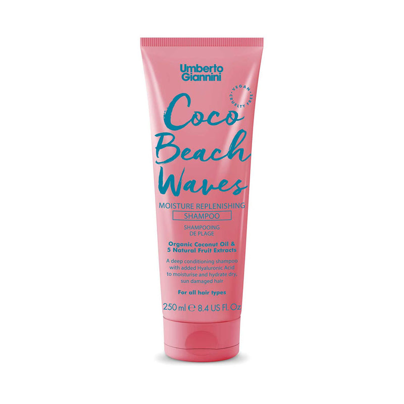 Umberto Giannini Coco Beach Waves Shampoo 250ml (British brand)