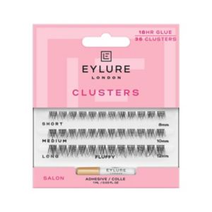 Eylure Clusters Fluffy Lashes 3 Lengths, UK version