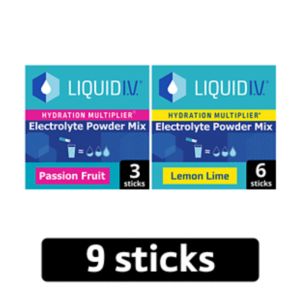 Boots Liquid I.V. Hydration Multiplier Electrolyte Powder Mix بنكهات Passion Fruit Lemon Lime 9 أكياس - اشتري عبر الإنترنت من McGrocer