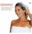 Manta white hairbrush designed for fragile hair, imported from the UK