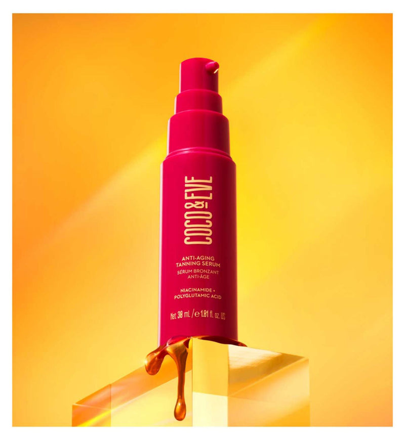 Coco & Eve Bronze Night Serum 30ml - British product