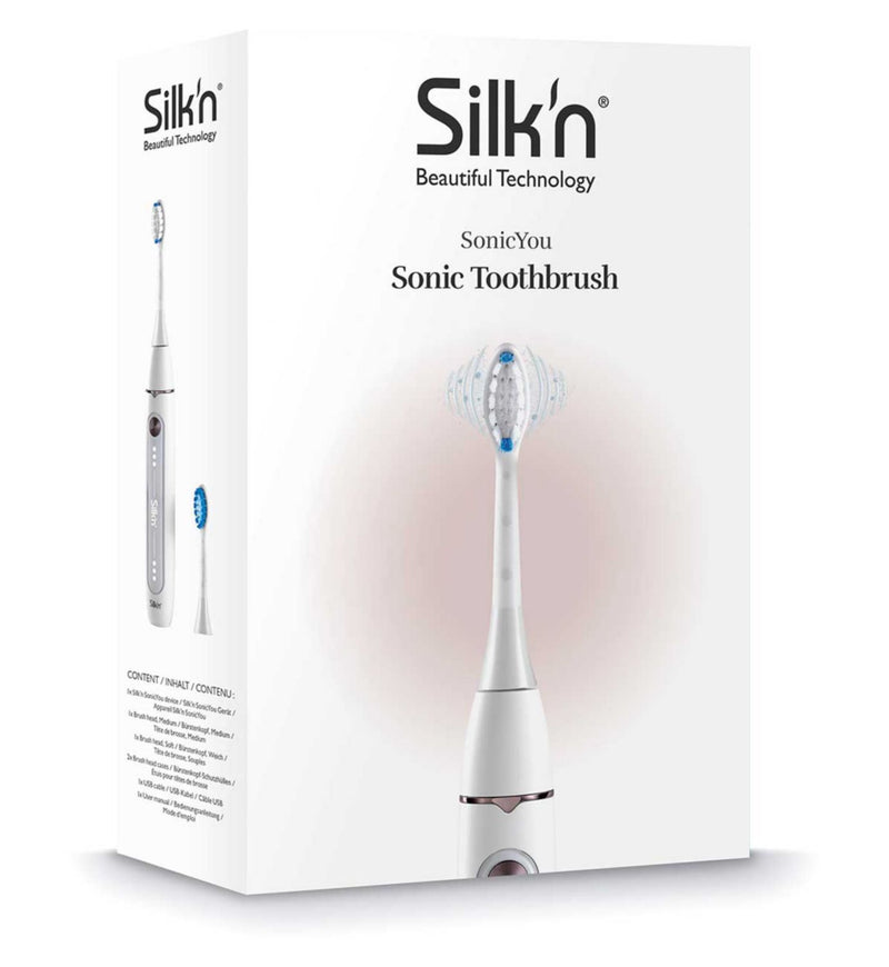 Silk'n SonicYou white electric toothbrush, UK version