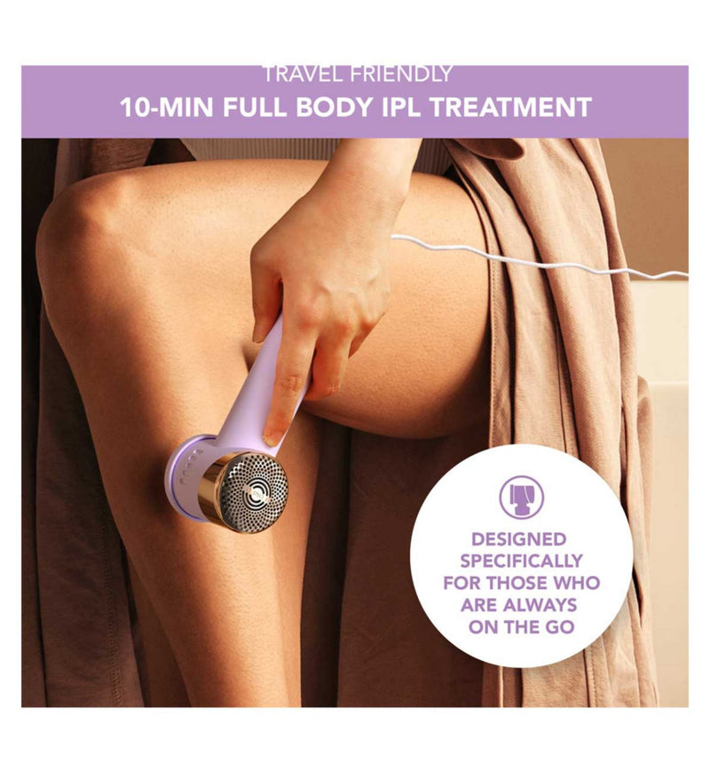 Foreo Peach 2 Go IPL Hair Reduction Device Lavender - British product