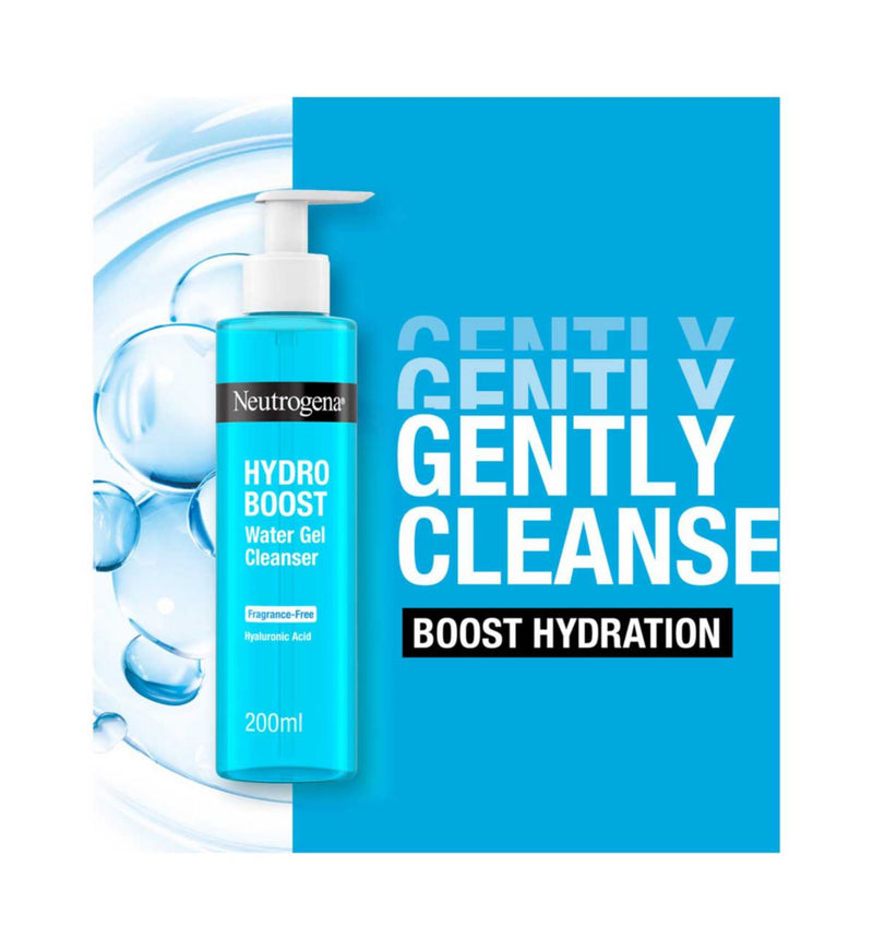 Neutrogena water gel cleanser 200ml, UK version