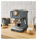 Swan Nordic Espresso Coffee Machine Grey (British brand)