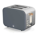 Grille-pain Swan Nordic 2 tranches gris