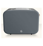 Swan Nordic 2 slice electric toaster grey (British brand)