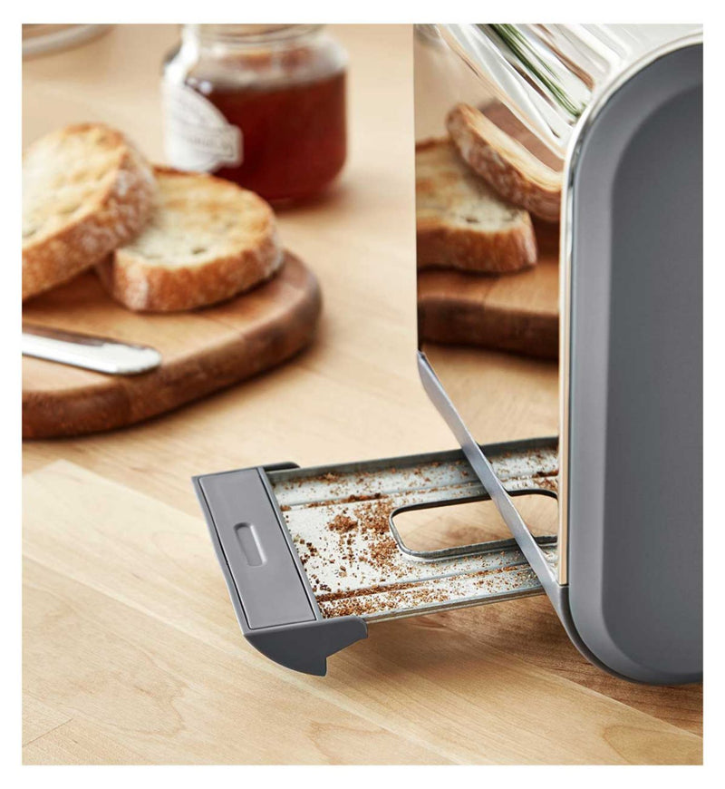 Swan Nordic 2 slice electric toaster grey (British brand)