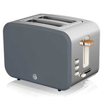 Swan Nordic 2 slice electric toaster grey (British brand)