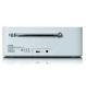 Lenco Portable DAB Bluetooth Speaker Wireless Rechargeable Grey White, UK version