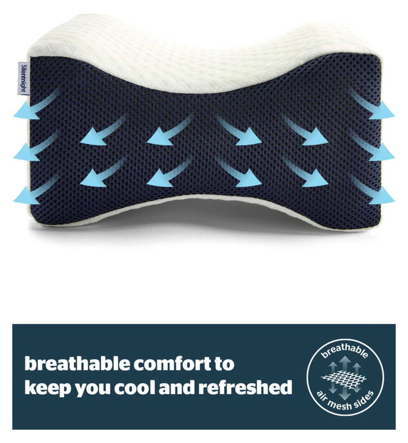 Silentnight Sleep Therapy Hip and Knee Support Pillow (British brand)