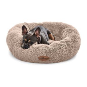 Lit apaisant Silentnight en forme de beignet, naturel, petit/moyen