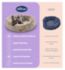 Silentnight Calming Donut Pet Bed (British brand)