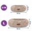Silentnight Calming Donut Pet Bed (British brand)