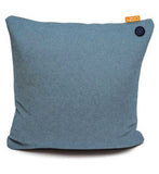 COZY UNA wireless heated cushion royal blue 45x45cm - British product