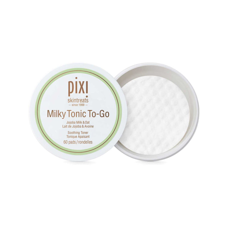 Pixi Milky Tonic To-Go Facial Toner Pads 60s, imported from the UK