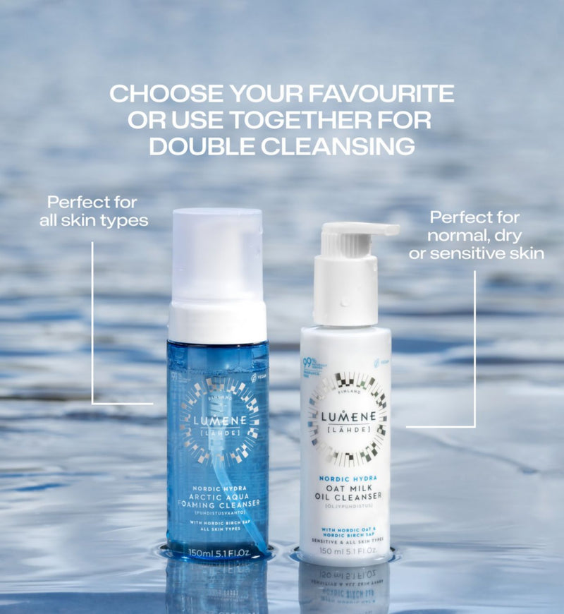LUMENE Nordic Hydra Oat Milk Oil Cleanser 150ml, UK version