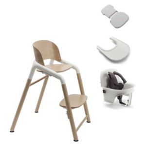 Bugaboo Highchair Bundle White Wood (British brand)