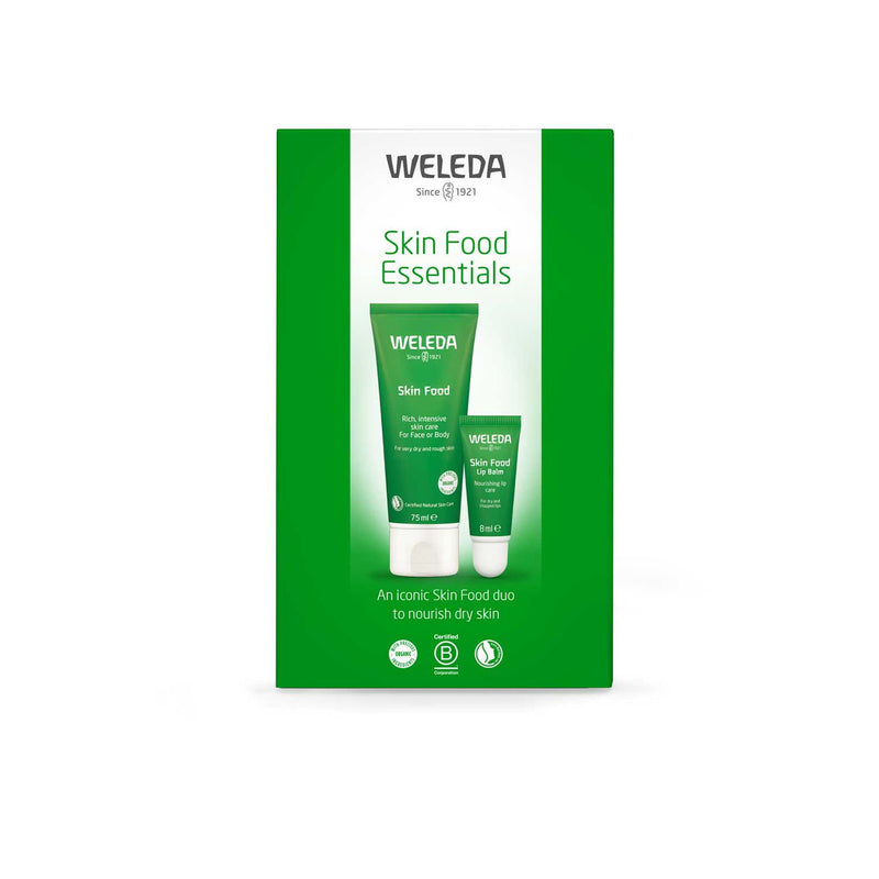 Weleda Skin Food Duo 75ml cream lip balm UK version