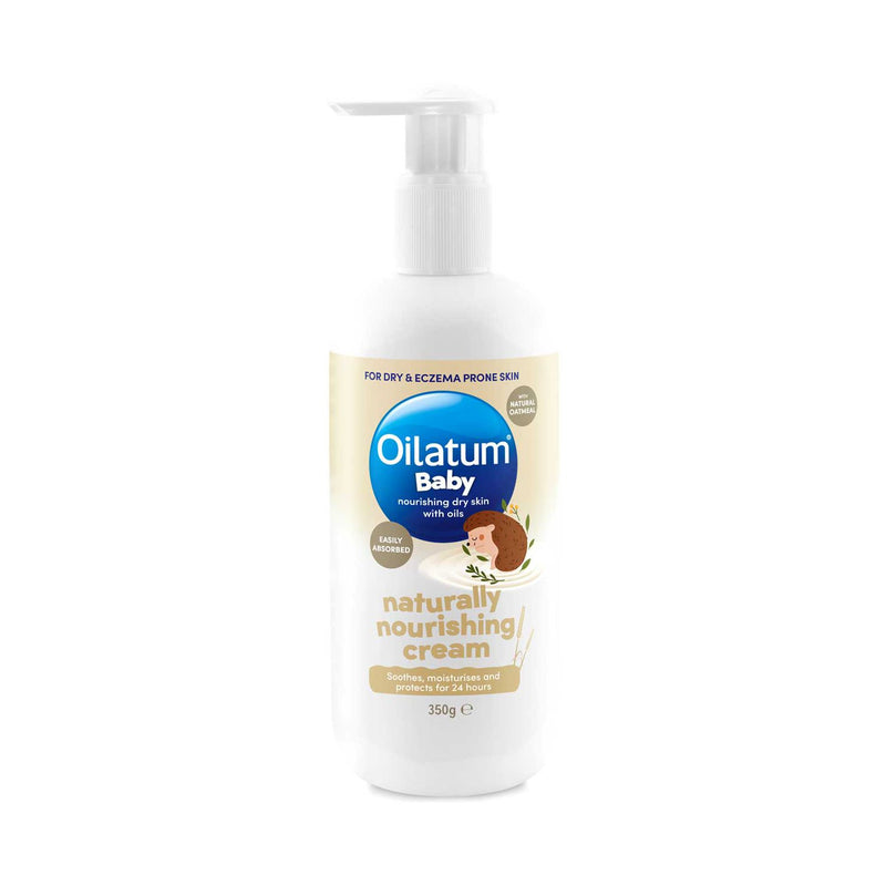 Oilatum Baby Naturally Nourishing Cream 350g, imported from the UK