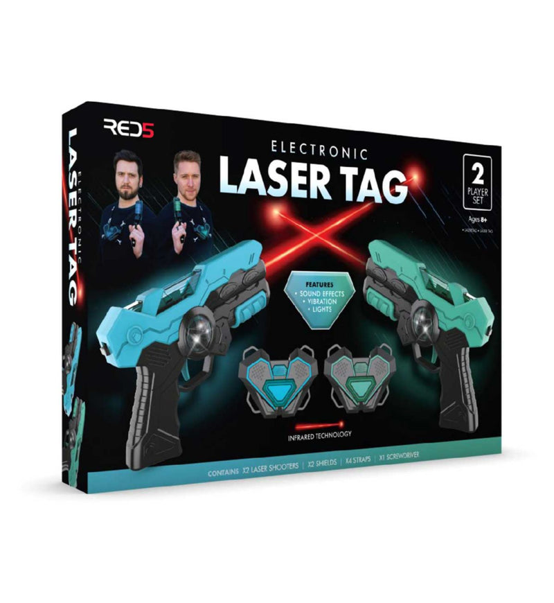 Red5 two player laser shooting game with guns and sensors (British brand)
