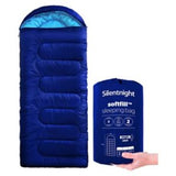 Silentnight SoftFill Schlafsack für Erwachsene, blau