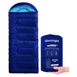Sac de couchage adulte Silentnight SoftFill bleu