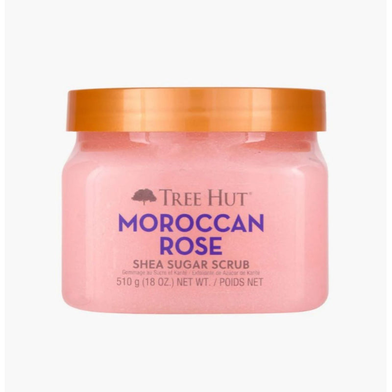 Tree Hut Shea Sugar Scrub Moroccan Rose 510g (British brand)