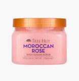 Tree Hut Shea Sugar Scrub Moroccan Rose 510g (British brand)