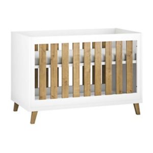 Little Acorns Siriana Cot Bed White Oak