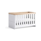 Little Acorns Burlington sprinkelseng hvit eik babyseng