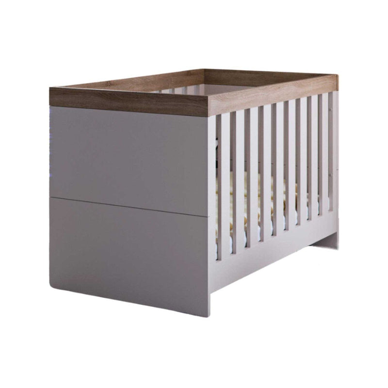 Little Acorns Burlington cot bed Cashmere & Truffle, UK version