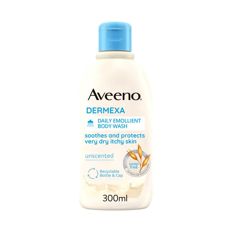 Aveeno Dermexa daily body wash 300ml - British product