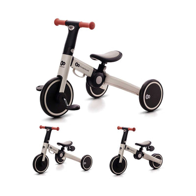 Boots Kinderkraft 4Trike Silver Grey Children's Tricycle Balance Bike - 3-in-1 Folding Model- Buy online at McGrocer