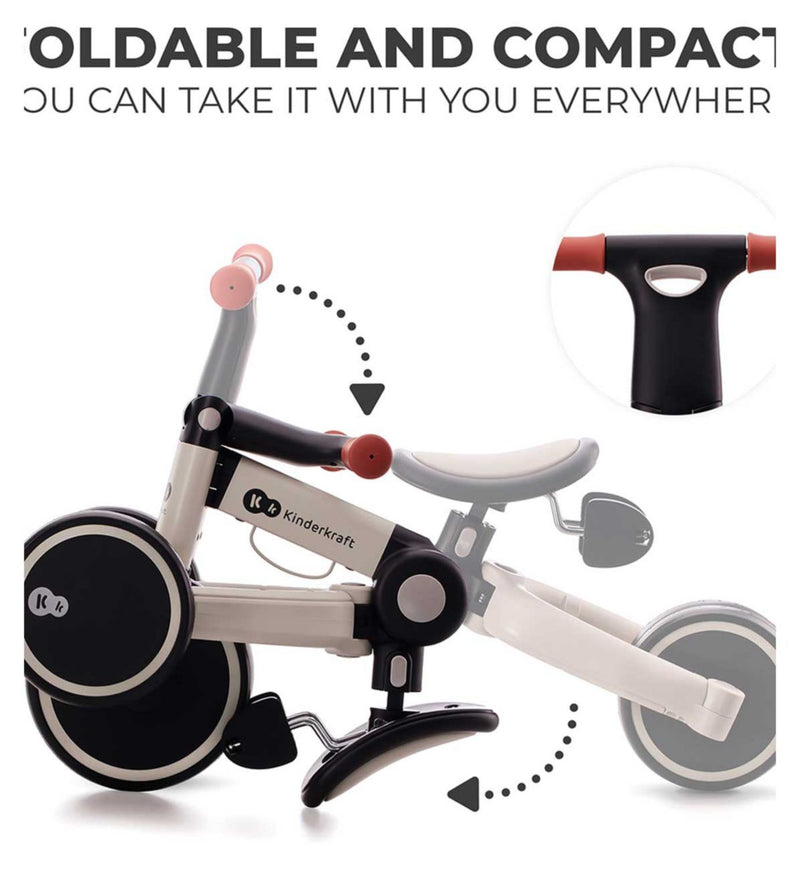 Kinderkraft 4Trike Silver Grey children's bike, UK version
