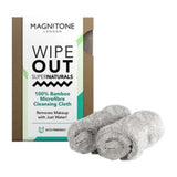 Lot de 2 chiffons en microfibre de bambou Magnitone Wipeout, gris