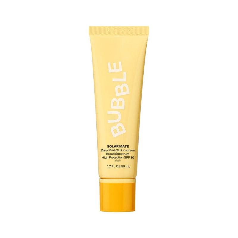 Bubble Solar Mate invisible daily mineral sunscreen - British product