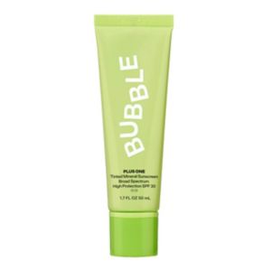 Bubble tinted daily mineral sunscreen SPF 30 - British product