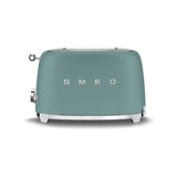 SMEG 2 Slice Toaster Emerald Green Matte (British brand)