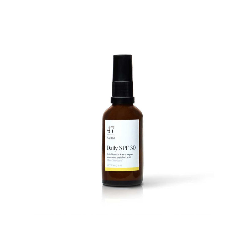 47 Skin daily SPF 30 face moisturizer 30ml (British brand)