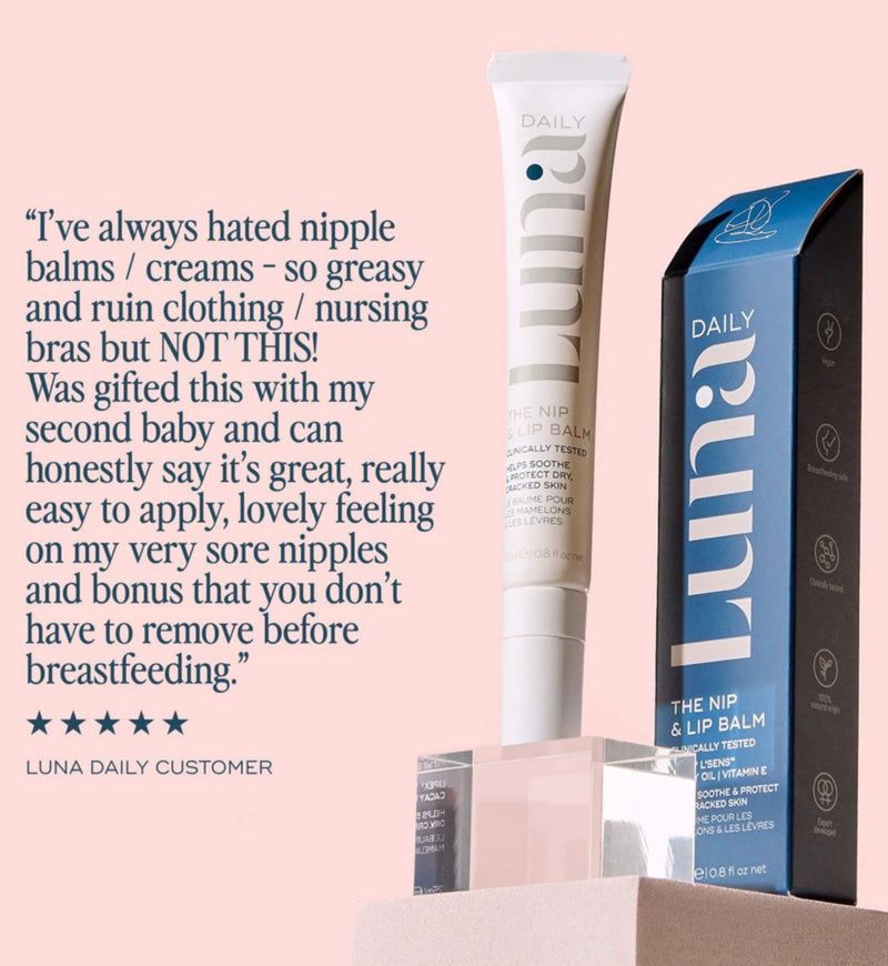 Luna Daily Nip and Lip Balm Cooling 25ml, UK version