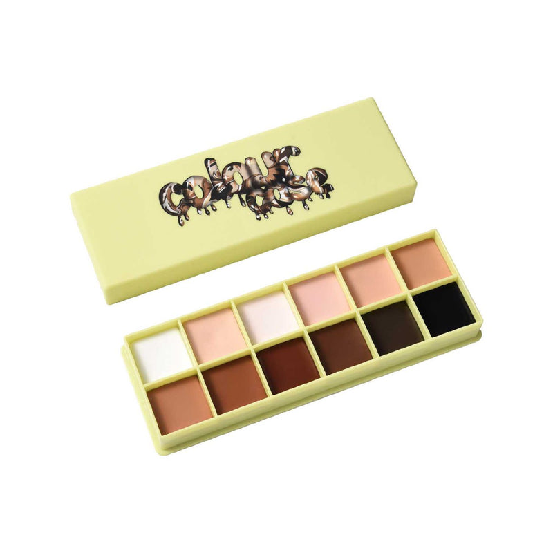 Made By Mitchell cream blusher palette The Essentials 12 colours imported from the UK