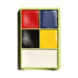 Made By Mitchell Cream Blusher Palette The Primarys, imported from the UK