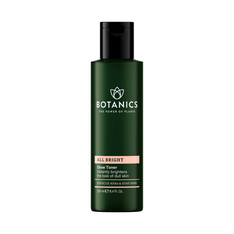 Botanics All Bright Glow Toner Natural AHAs 250ml - British product