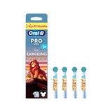 Oral-B Pro Kids toothbrush heads 4 pack, imported from the UK