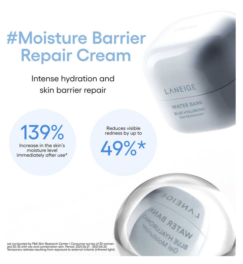 Laneige moisturiser blue hyaluronic gel 50ml, UK version