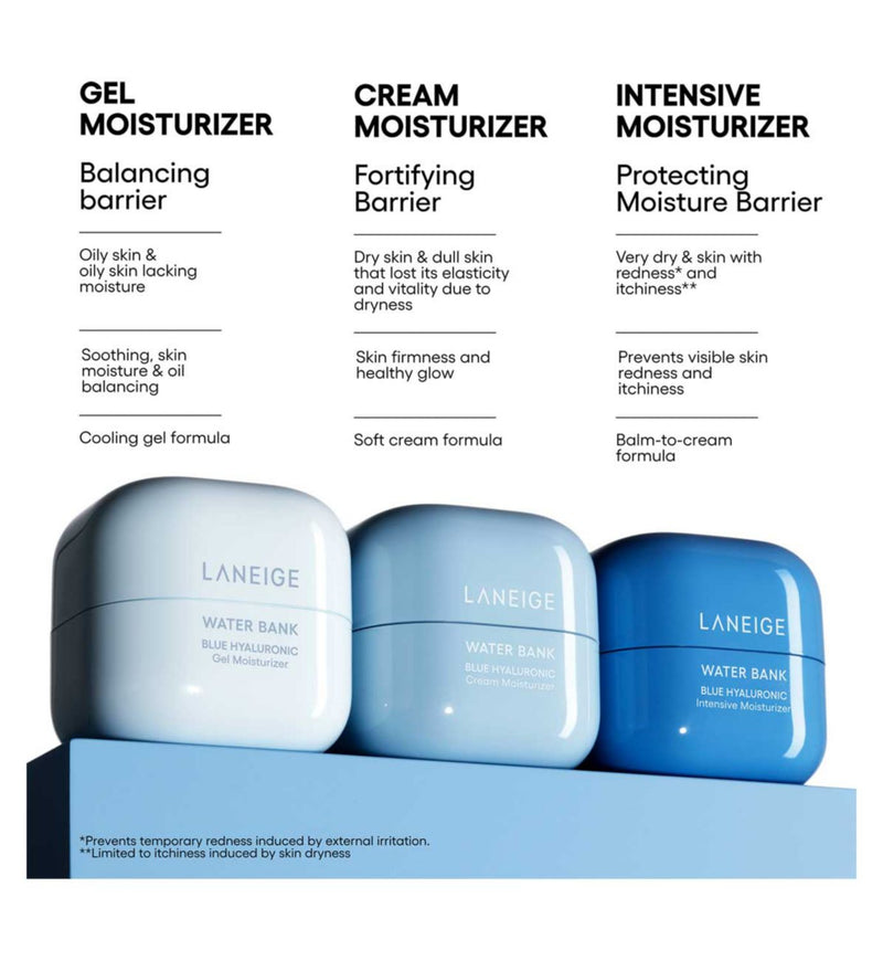 Laneige moisturiser blue hyaluronic gel 50ml, UK version